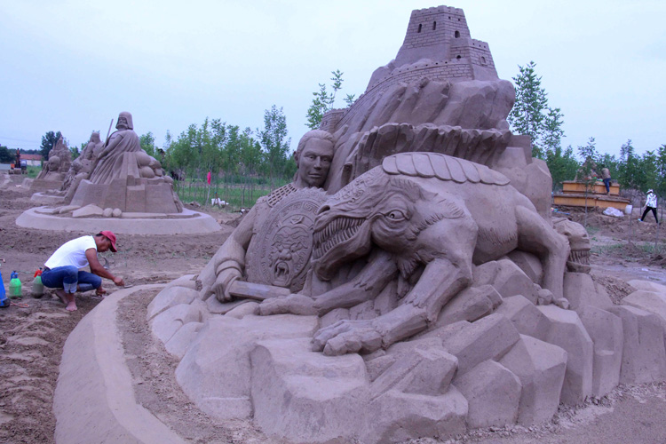 濱州雕塑，打造黃河三角洲最大的沙雕主題公園（組圖）