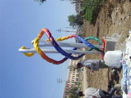 hj1740 不銹鋼雕塑-針線之魅_青島國際服裝城不銹鋼雕塑、石雕、玻璃鋼雕塑_濱州宏景雕塑有限公司